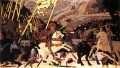 Niccolò da Tolentino lidera las tropas florentinas del Renacimiento temprano Paolo Uccello